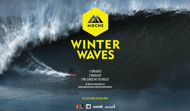 14755ONFIRE apresenta MOCHE Winter Waves | Um concurso online inédito em Portugal