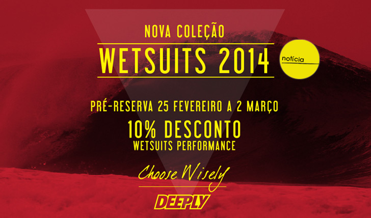 16229Nova colecção de fatos DEEPLY com promoção!