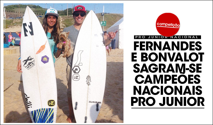 19031Fernandes e Bonvalot sagram-se campeões nacionais Pro Junior!