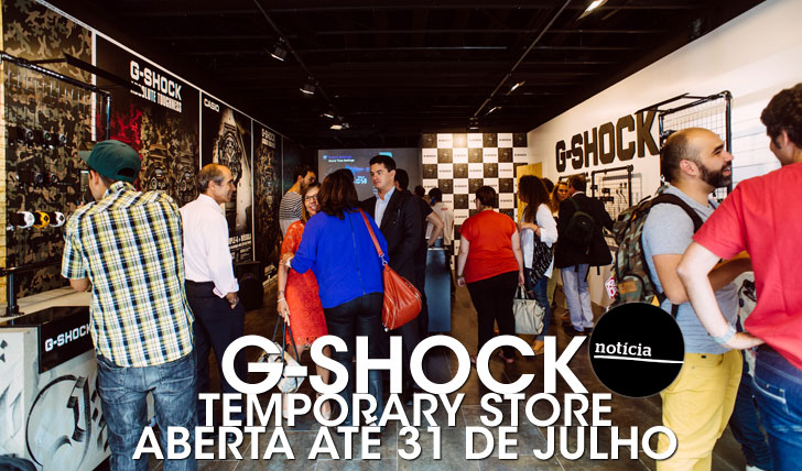 18925G-SHOCK Temporary Store | Aberta até 31 de Julho