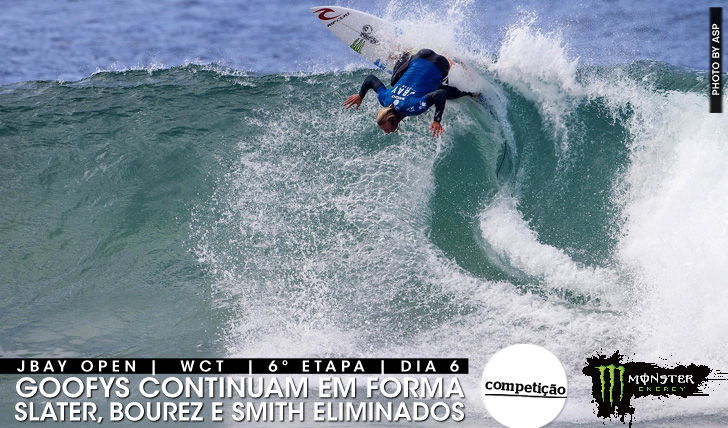 18949Slater, Bourez e Smith eliminados | JBay Open | Dia 6
