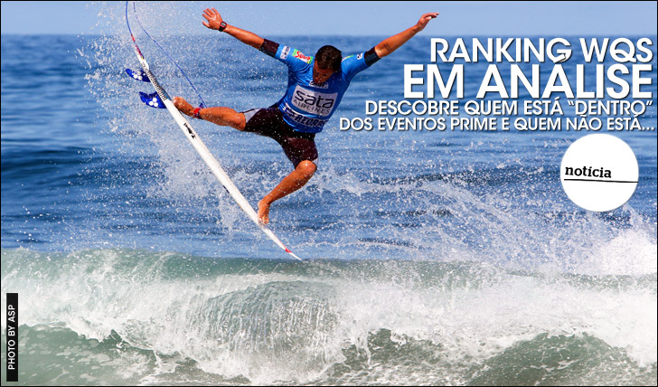 18833Ranking WQS em Análise | Quem estará “dentro” dos eventos Prime?
