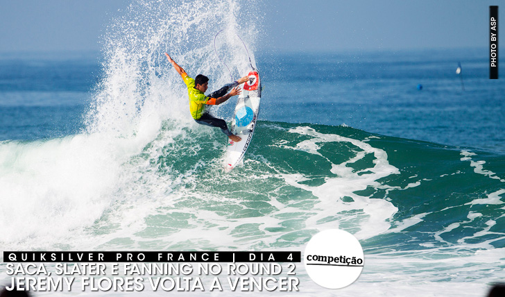 20312Saca, Slater e Fanning no round 2 | Quiksilver Pro France | Dia 4