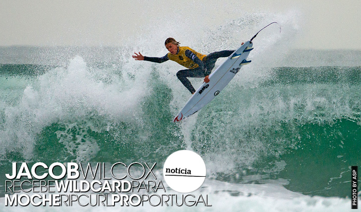 20543Jacob Wilcox recebe wildcard para o MOCHE Rip Curl Pro Portugal
