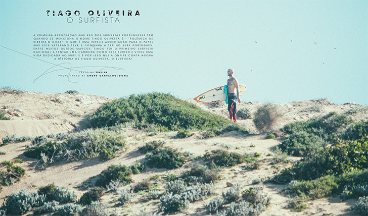 Vidas: Tiago Oliveira, o Surfista. Photo by André Carvalho