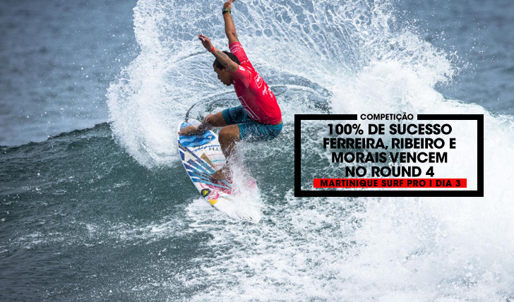 31067100% de sucesso para os portugueses no dia 3 do Martinique Surf Pro
