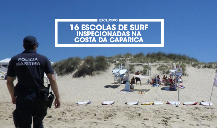3294416 escolas de surf inspecionadas na Costa da Caparica