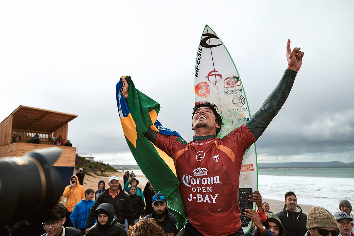5153735 anos separaram as vitórias de goofies em Jeffreys Bay