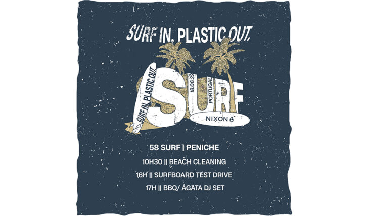 66167Surf In. Plastic Out. 58 SURF junta-se à Nixon e à Surfrider Foundation
