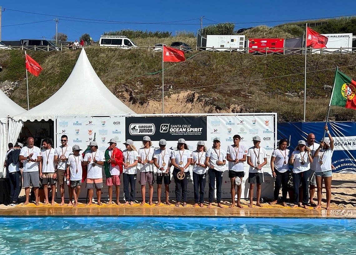 66927Portugal termina em terceiro lugar no Eurosurf Junior