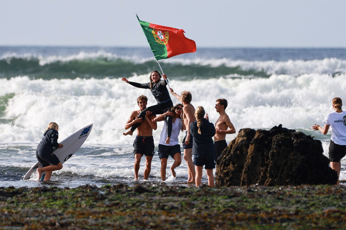 77000Portugal domina a Europa no EuroSurf Junior 2026